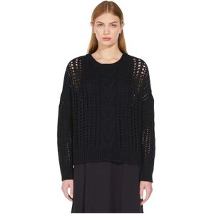 Max Mara, Dames, Blouses & Shirts, Blauw, Maat: S