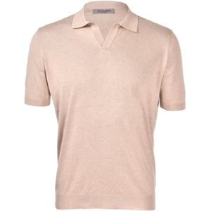 La Fileria, Heren, Tops, Beige, Maat: 3XL
