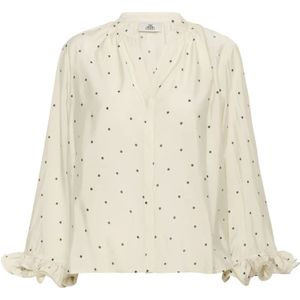 Karen by Simonsen, Dames, Blouses & Shirts, Wit, Maat: XS