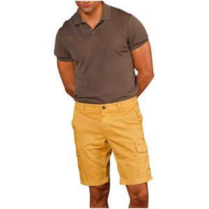 Mason's, Heren, Korte broeken, Geel, Maat: XS Katoen,