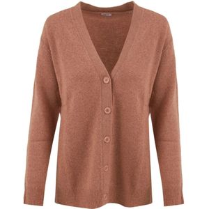 Aspesi, Dames, Truien, Roze, Maat: 2XS Wol,