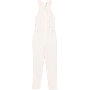 Elisabetta Franchi, Dames, Jumpsuits & Playsuits, Wit, Maat: S