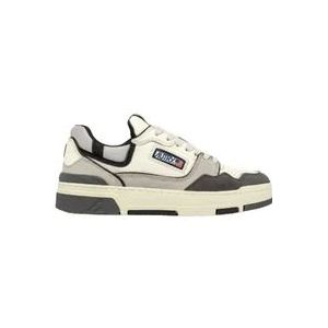 Autry Lage Sneakers van Suède en Nubuck in Grijs en Zwart , Gray , Heren , Maat: 42 EU