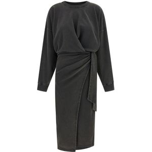 Marant étoile, Dames, Jurken, Grijs, Maat: XS Katoen,