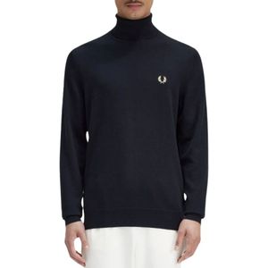 Fred Perry, Heren, Truien, Blauw, Maat: XL Jersey,