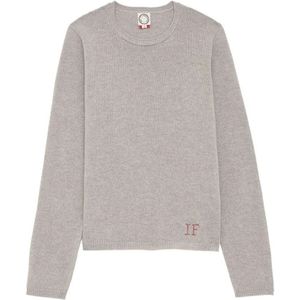 Ines de la Fressange Paris, Dames, Truien, Grijs, Maat: XS Wol,
