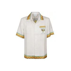 Casablanca Blouses Hemden , White , Heren , Maat: S