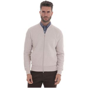 Gran Sasso, Heren, Truien, Beige, Maat: M Wol,