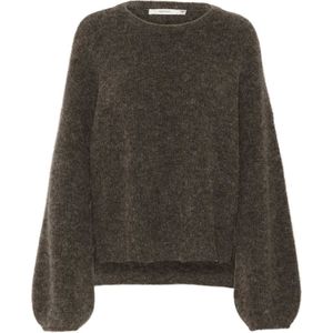 Gestuz, Dames, Truien, Grijs, Maat: XL Wol,