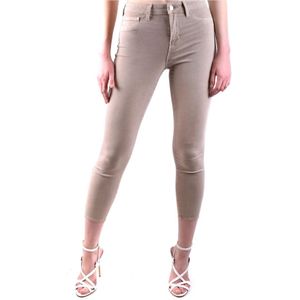 L'Agence, Dames, Jeans, Beige, Maat: W26 Katoen,