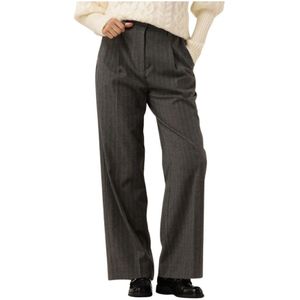 Second Female, Dames, Broeken, Grijs, Maat: S