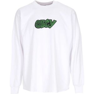 Obey, Heren, Tops, Wit, Maat: L Katoen,