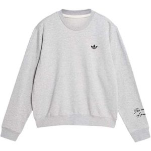 Adidas, Heren, Sweatshirts & Hoodies, Grijs, Maat: S Katoen,