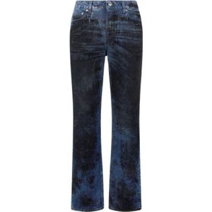 Roberto Cavalli, Heren, Jeans, Blauw, Maat: W30 Denim,