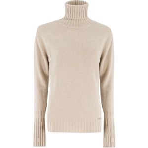 Kiton, Dames, Truien, Beige, Maat: M Kasjmier,
