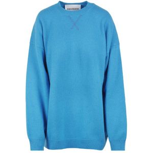 Amaránto, Dames, Truien, Blauw, Maat: S Wol,