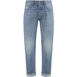 Dondup, Heren, Jeans, Blauw, Maat: W36 Katoen,