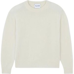 Kujten, Dames, Truien, Wit, Maat: M Kasjmier,