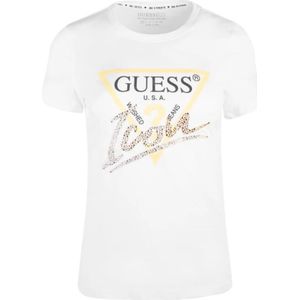 Guess, Dames, Tops, Wit, Maat: XS Katoen,