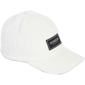 Dondup, Heren, Accessoires, Wit, Maat: ONE Size Corduroy,