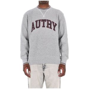 Autry, Heren, Truien, Grijs, Maat: XL Katoen,