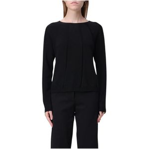 Liviana Conti, Dames, Truien, Zwart, Maat: L Wol,