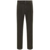 Boggi Milano - Corduroy Stretch Broek - Groen - Heren