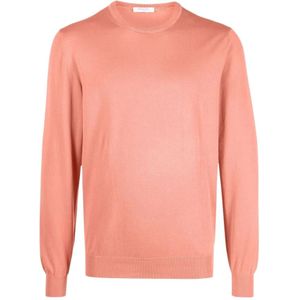 Boglioli, Heren, Truien, Oranje, Maat: XL Katoen,