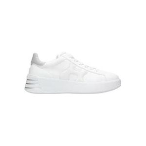 Hogan Witte Sneakers met Maxi Logo , White , Dames , Maat: 36 1/2 EU