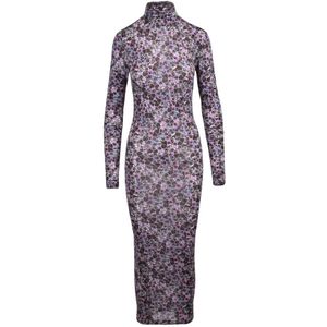 Isabel Marant, Dames, Jurken, Paars, Maat: 2XS Jersey,
