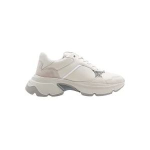 Nubikk Premium Leren Clay Sneakers , Multicolor , Dames , Maat: 38 EU