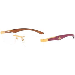 Maybach - The Artist III - Optische Bril - Geel - Randloos - Verguld Titanium