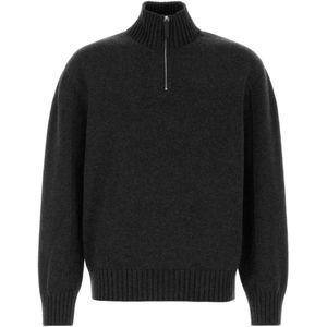 Ferragamo, Heren, Truien, Zwart, Maat: M Kasjmier,