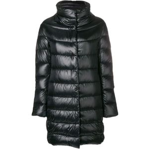 Herno, Dames, Mantels, Zwart, Maat: XS
