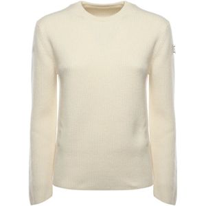 Moncler, Dames, Truien, Beige, Maat: XS Wol,