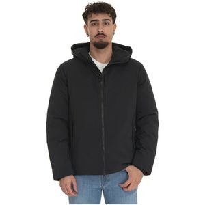 Save The Duck, Heren, Jassen, Zwart, Maat: XL Poliester,