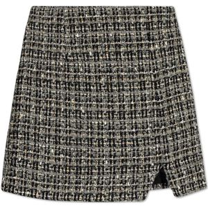 Iro, Dames, Rokken, Grijs, Maat: S Tweed,