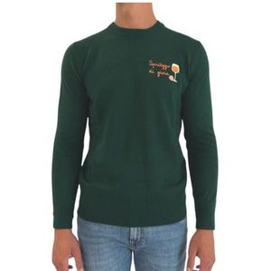 Saint Barth, Heren, Truien, Groen, Maat: L Wol,