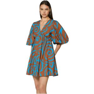 Silvian Heach, Dames, Jurken, Veelkleurig, Maat: XS Katoen,