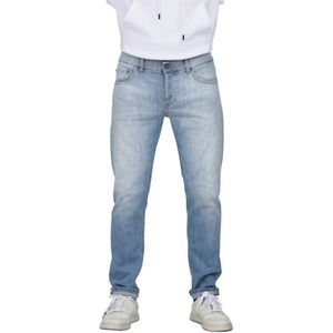 Dondup, Heren, Jeans, Blauw, Maat: W32 Denim,
