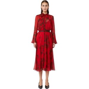 Max Mara, Dames, Jurken, Rood, Maat: S