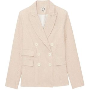 Ines de la Fressange Paris, Dames, Jassen, Beige, Maat: XS Katoen,