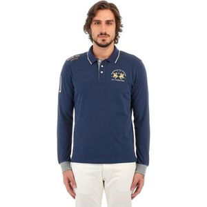 La Martina, Heren, Tops, Blauw, Maat: 2XL