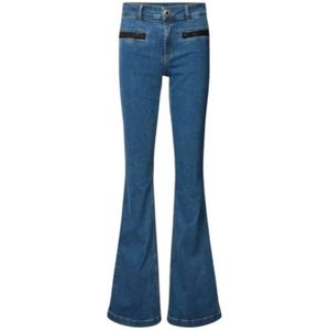 Liu Jo, Dames, Jeans, Blauw, Maat: W24 Katoen,