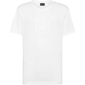 Billionaire, Heren, Tops, Wit, Maat: 3XL Katoen,