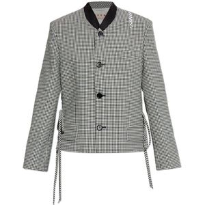 Marni, Dames, Jassen, Zwart, Maat: XS Wol,