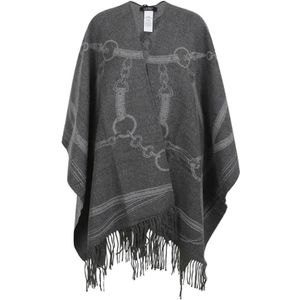 Ralph Lauren, Dames, Jassen, Grijs, Maat: ONE Size Wol,