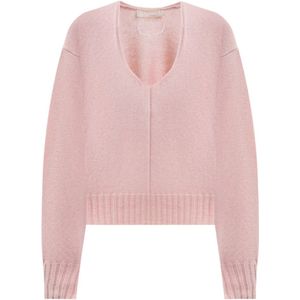 Twinset, Dames, Truien, Roze, Maat: M