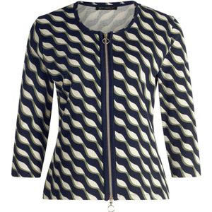 Betty Barclay - Gebreide Shirtjas - Blauw - Dames