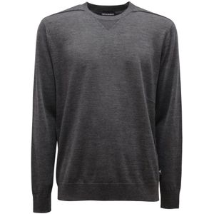 Armani, Heren, Truien, Grijs, Maat: XL Wol,